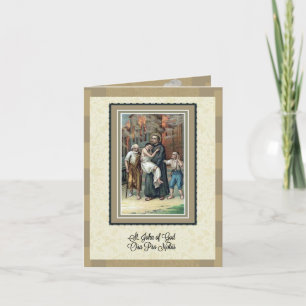 St. John of God Jahrestag der Priesterweihe Karte