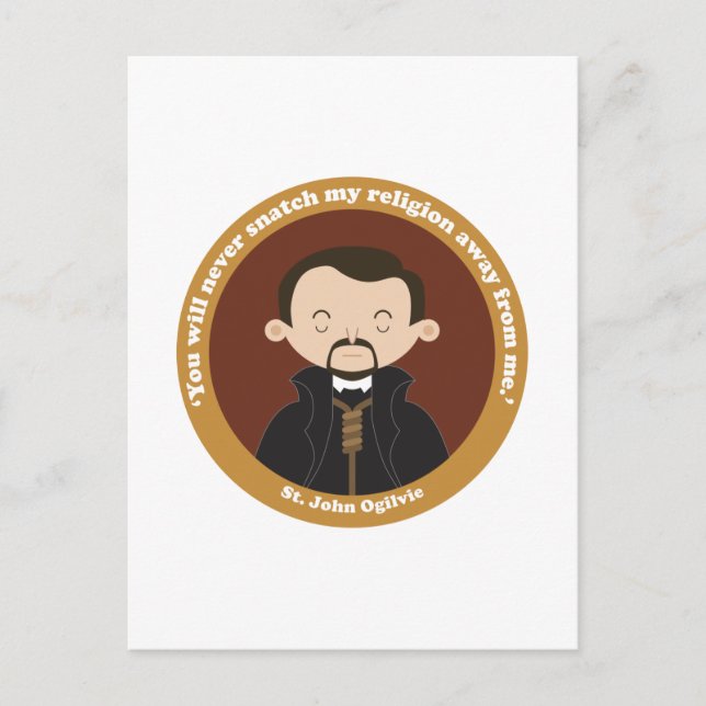 St. John Ogilvie Postkarte (Vorderseite)