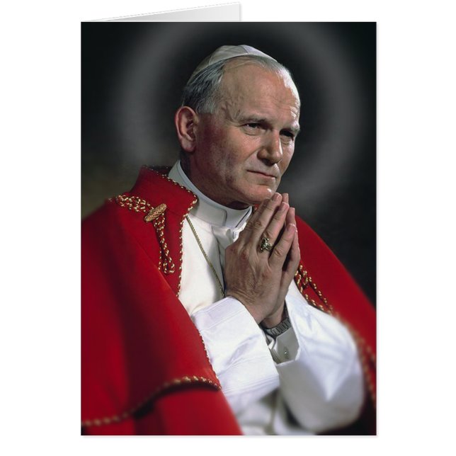 ST JOHN PAUL BEI PRAYER (Vorne)