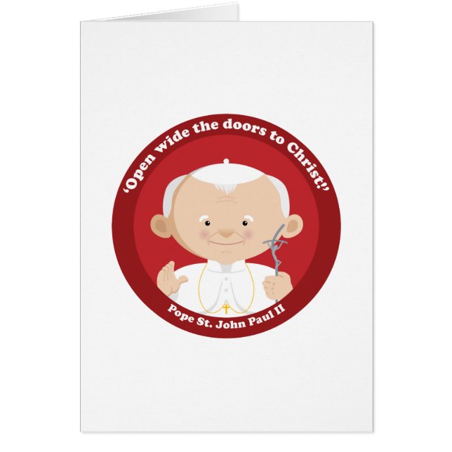 St John Paul II (Vorne)