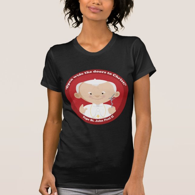 St John Paul II T-Shirt (Vorderseite)