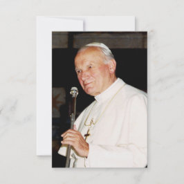 St. John Paul II Totus Tuus Heilige Karte
