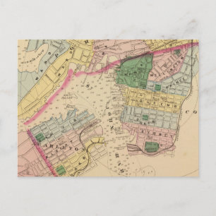 St. John, Portland, NB Postkarte