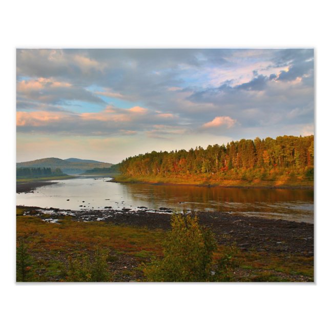 St. John River an der engen Gage in St. Francis Fotodruck (Vorne)