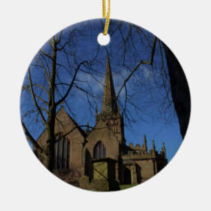 St. John the Baptist Church Keramik Ornament