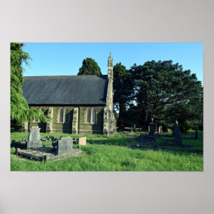 St John the Baptist Kirche, Rogerstone Poster
