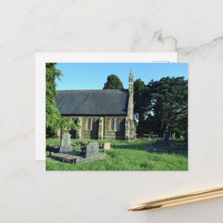 St John the Baptist Kirche, Rogerstone Postkarte