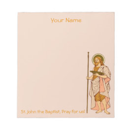 St. John the Baptist (RLS 06) 5,5"x6" Notizblock