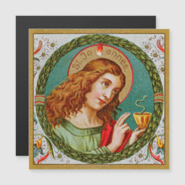 St John the Divine (JMAS06) Magnetic Greeting Card Magneteinladung
