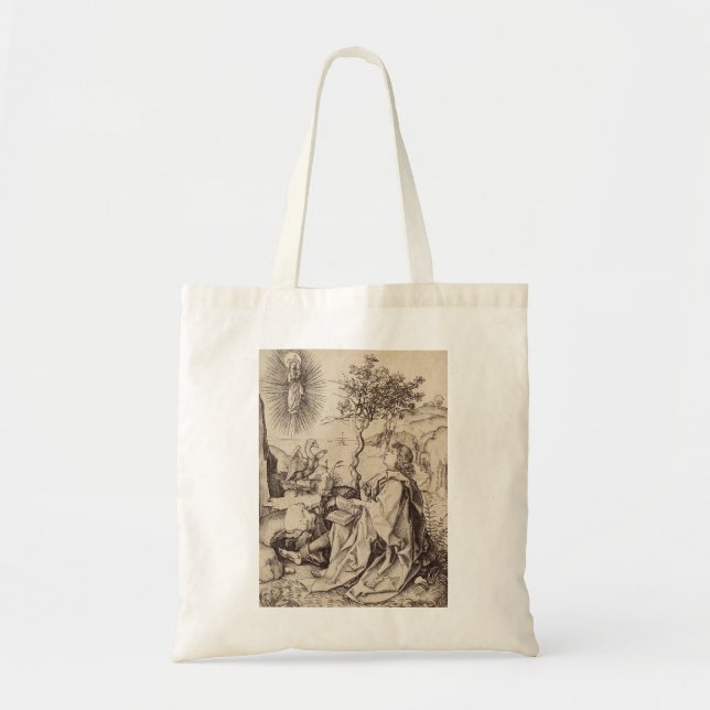 St John the Evangelist on Patmos Tragetasche (Vorne)