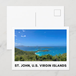 St. John, USVI Postcard Postkarte