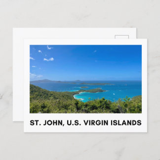 St. John, USVI Postcard Postkarte