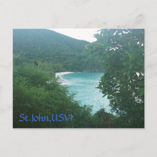 St.John, USVI Postkarte
