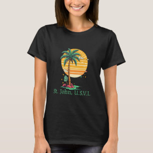 St. John usvi US Jungfrau Island Souvenir Vacation T-Shirt