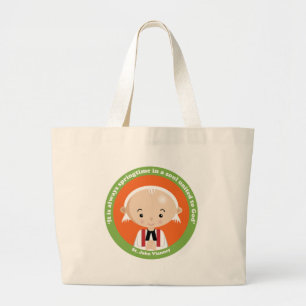 St. John Vianney Jumbo Stoffbeutel