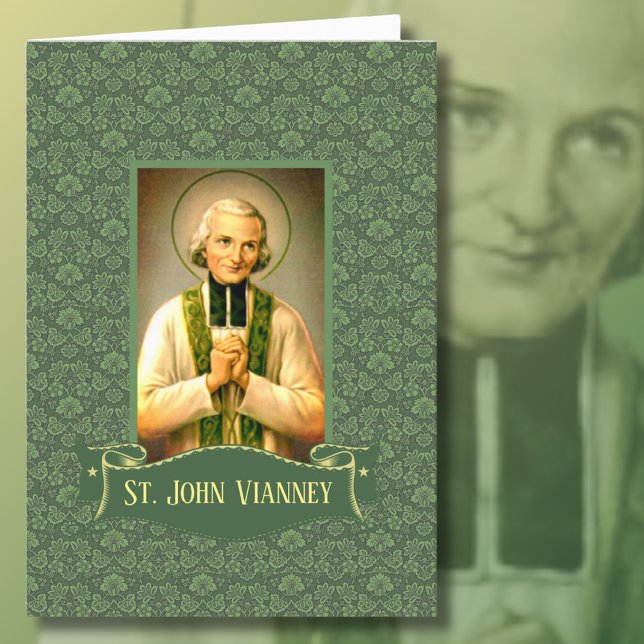 St. John Vianney, Priester Karte (Von Creator hochgeladen)