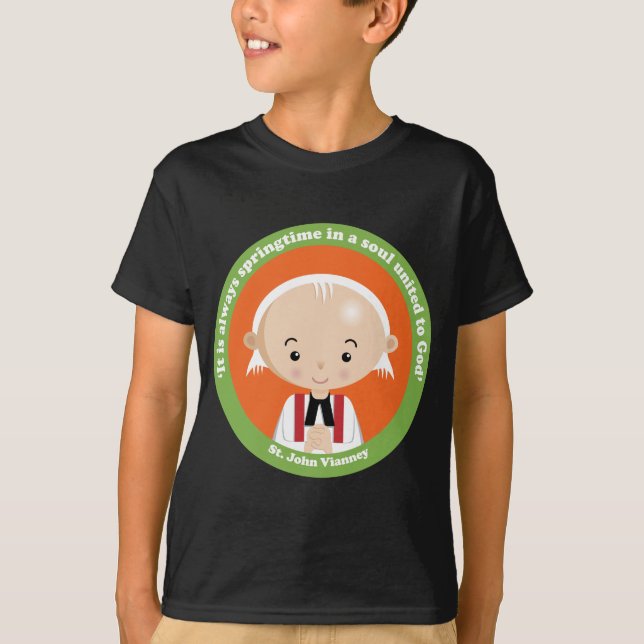 St. John Vianney T-Shirt (Vorderseite)