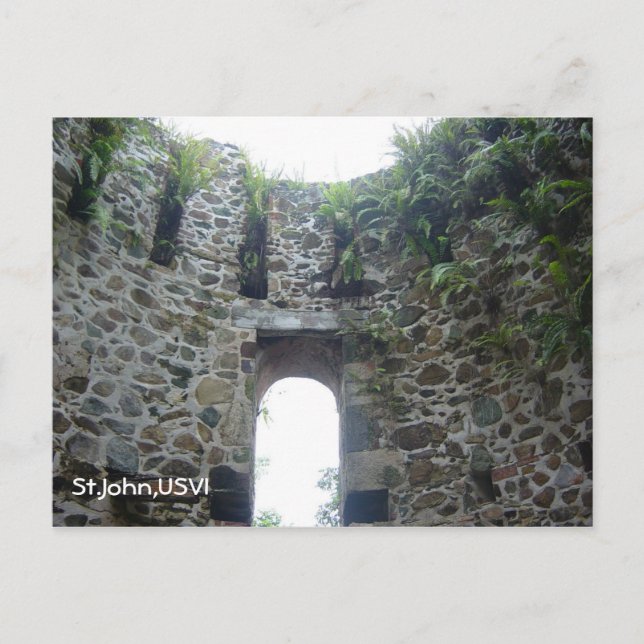 St.John (Windmill) Postkarte (Vorderseite)