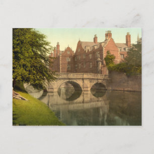 St John's Bridge, Cambridge, England Postkarte