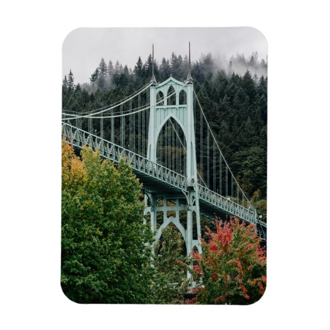 St. John's Bridge Magnet (Vertikal)