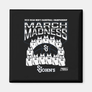 St. John's March Madness 2025 Herren Sketll Nil Magnet