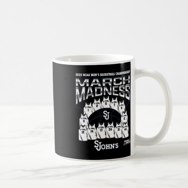 St. John's March Madness 2025 Men's Sketll Nil  Kaffeetasse (Rechts)