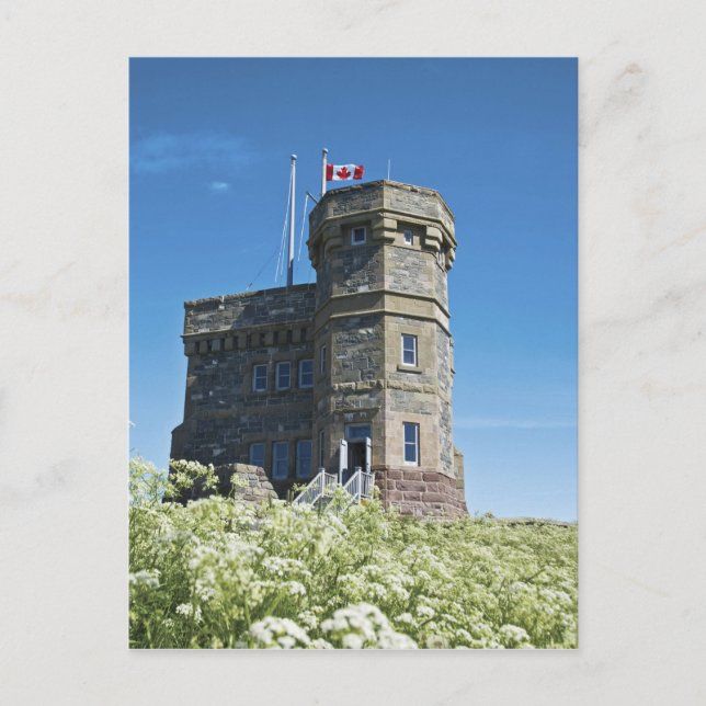 St. John's, Neufundland, Kanada, Cabot Tower, Postkarte (Vorderseite)