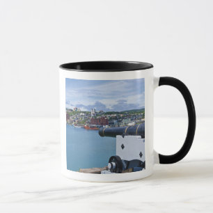 St. John's, Neufundland, Kanada, die Uferpromenade Tasse