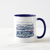 St John's Neufundland Kanada Minimalistische Skyli