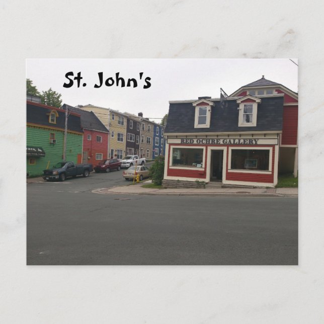 St John's Postkarte (Vorderseite)
