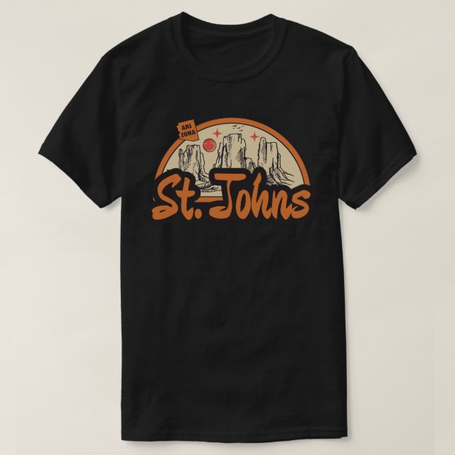 St. Johns, T - Shirt Arizona (Design vorne)