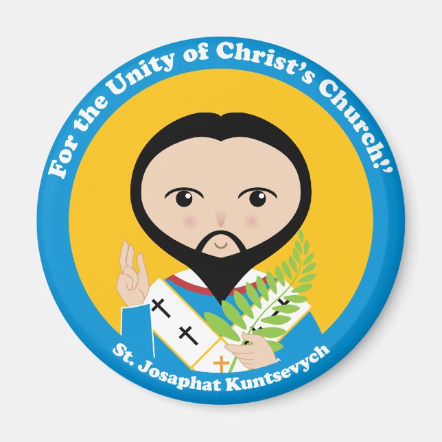 St. Josaphat Kuntsevych Magnet (Vorne)