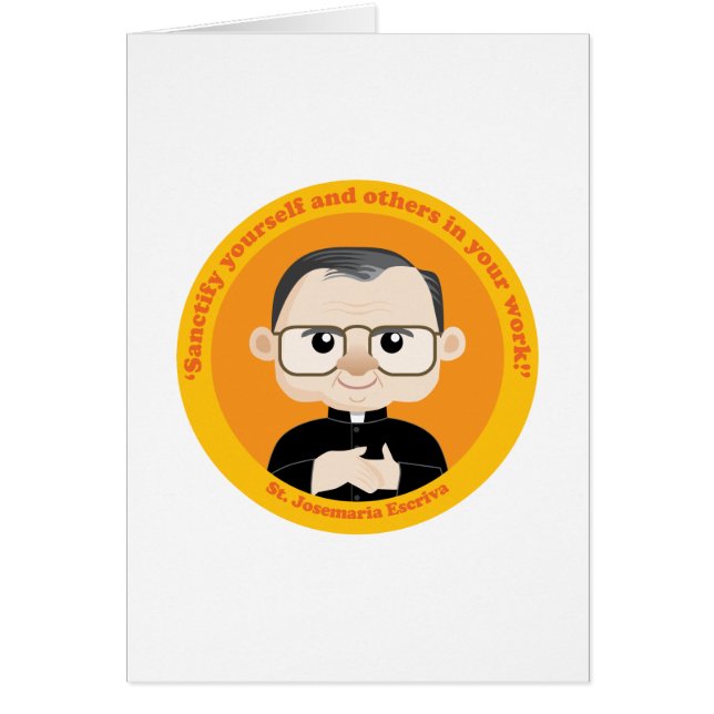 St. Josemaria Escriva (Vorne)