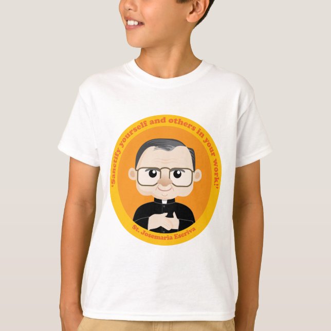 St. Josemaria Escriva T-Shirt (Vorderseite)