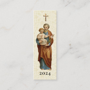 St. Joseph Altar Festtag Heilige Karte Gefallen