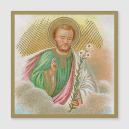St. Joseph aus einer "Pilgerkarte" (Detail; B 01) Magnetkarte