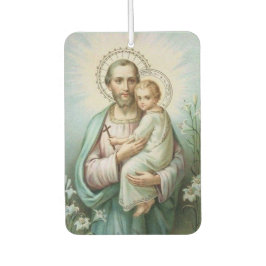 St. Joseph Baby Jesus Lily Autolufterfrischer