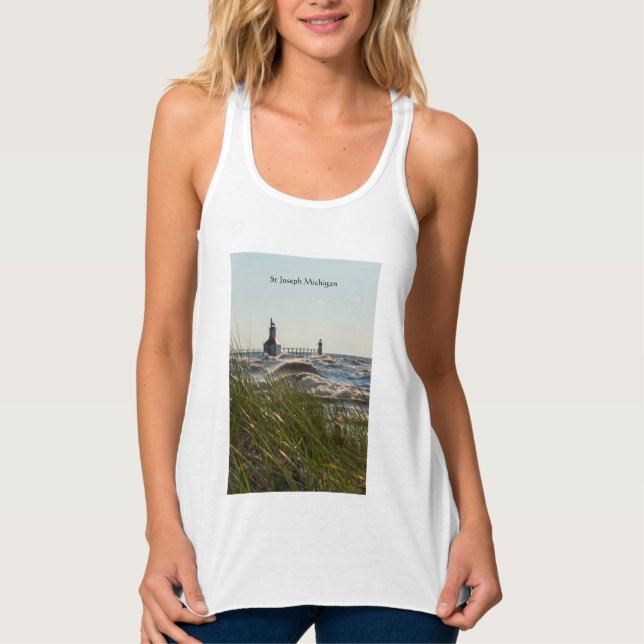 St Joseph Behind Sea Oats Tank Top (Vorderseite)
