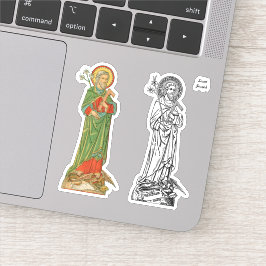 St. Joseph, Beschützer der Kirche - 2 Different Aufkleber