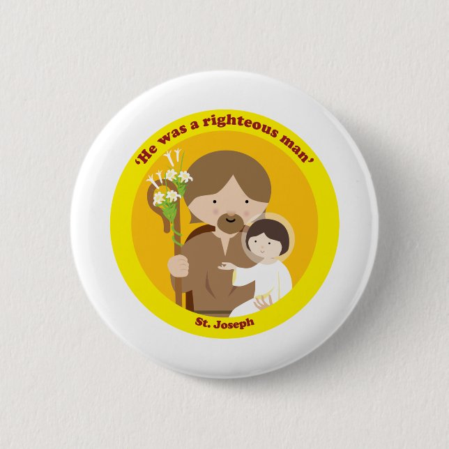 St. Joseph Button (Vorderseite)