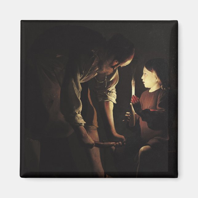 St. Joseph, Carpenter, c.1640 Magnet (Vorne)