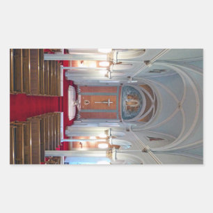 St. Joseph Chapel Rechteckiger Aufkleber
