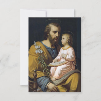 St. Joseph Consecration Card Dankeskarte