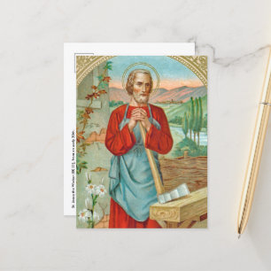 St. Joseph der Arbeiter (BK 31) Postkarte