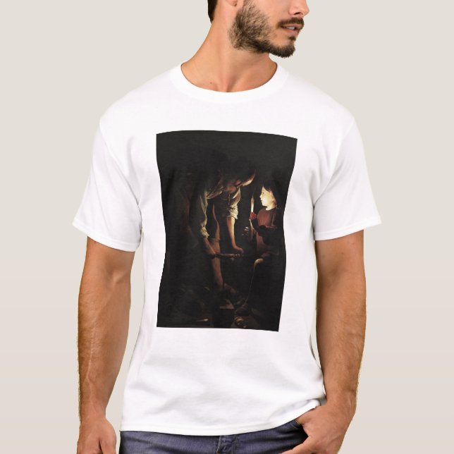 St Joseph, der Tischler, c.1640 T-Shirt (Vorderseite)