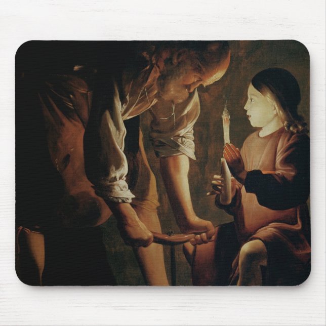 St Joseph, der Tischler Mousepad (Vorne)