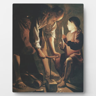 St. Joseph Der Zimmermann Fotoplatte