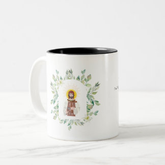 St. Joseph, die Carpenter-Tasse Zweifarbige Tasse