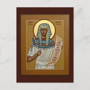 St. Joseph, die komfortable Gebetskarte Postkarte