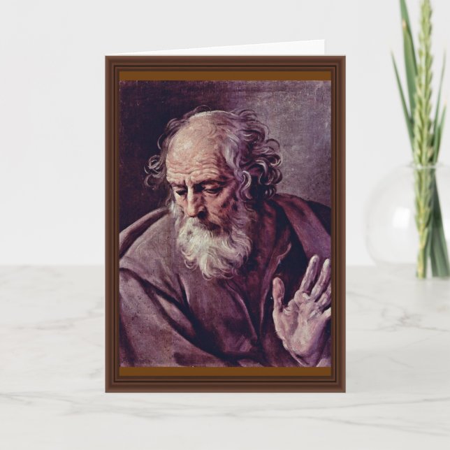 St Joseph durch Reni Guido Karte (Vorderseite)